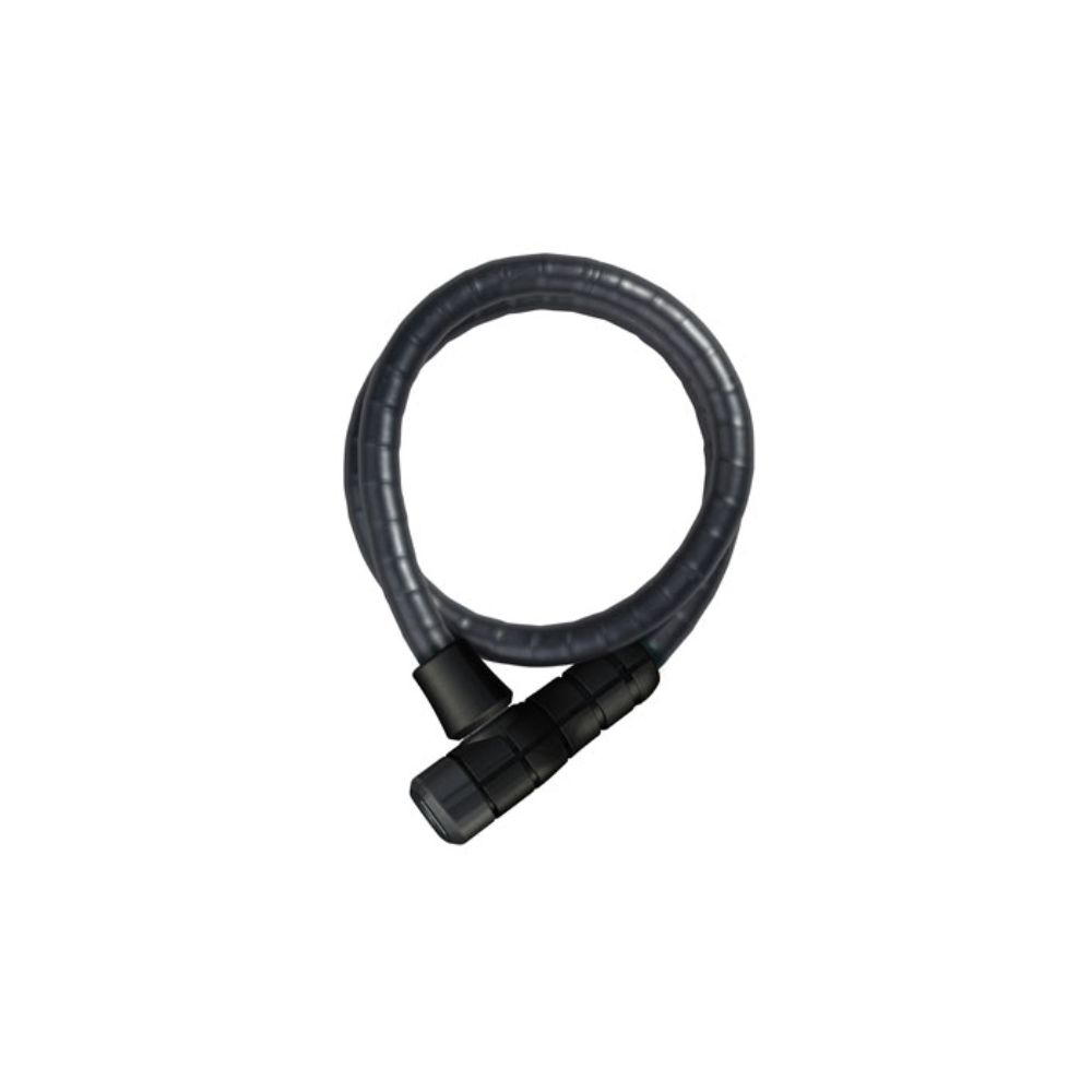 ABUS STEEL-O-FLEX MICROFLEX 6615K/85, 15MM, SVART