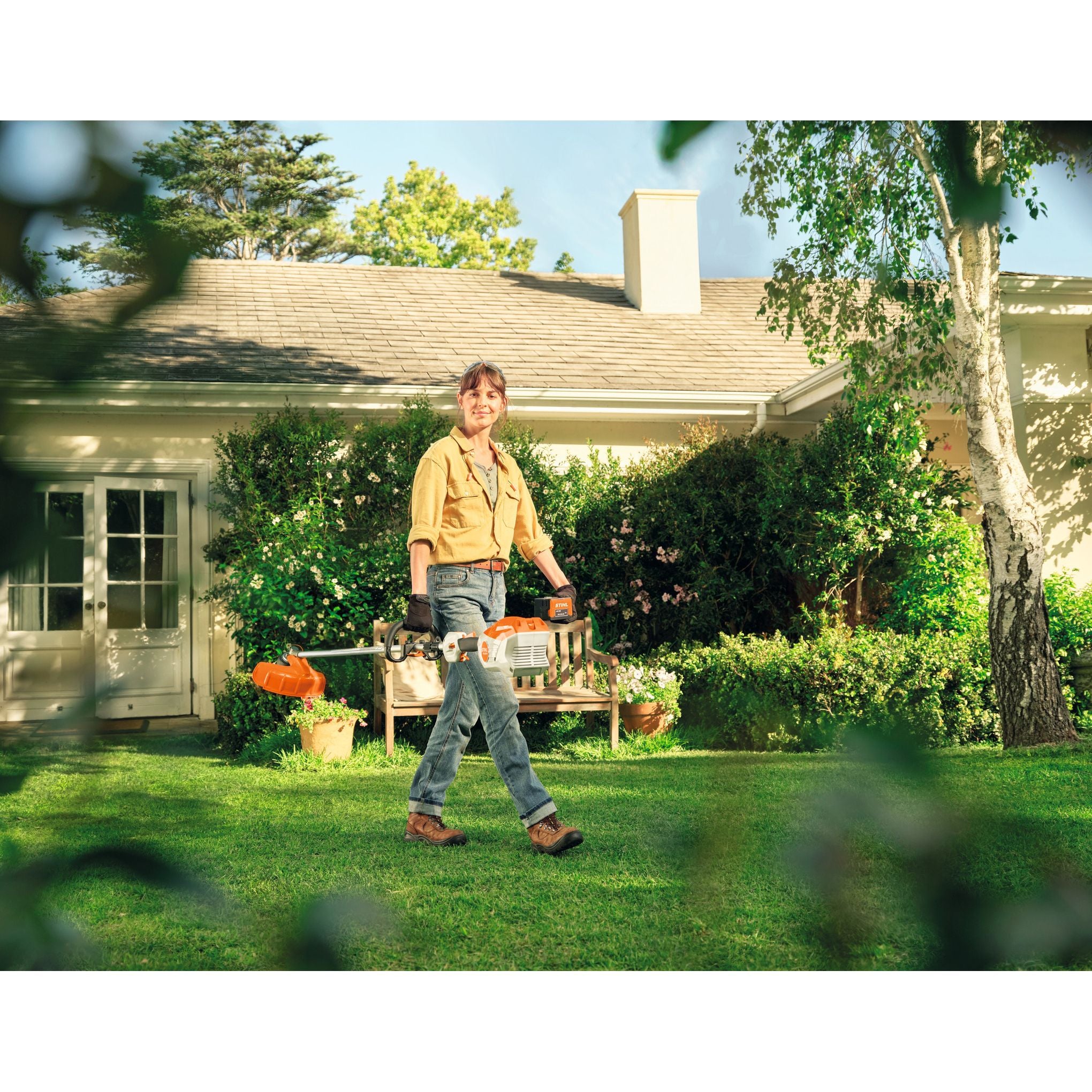 STIHL FSA 80 R med batteri och laddare