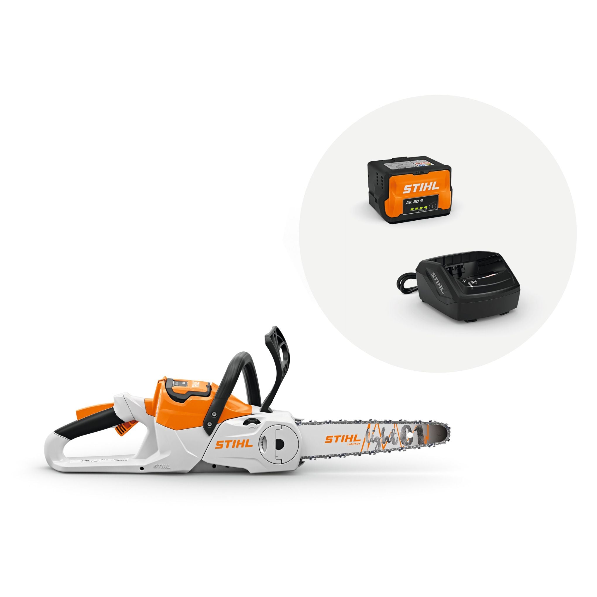 STIHL MSA 70 C-B med batteri AK 30 S och laddare AL 101