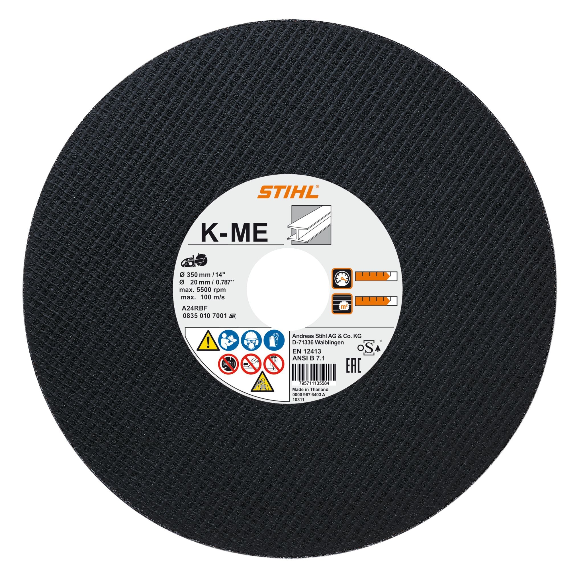 STIHL Fiberförstärkt kapskiva, stål (K-ME)