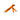 STIHL Hängslen med metallclips, orange