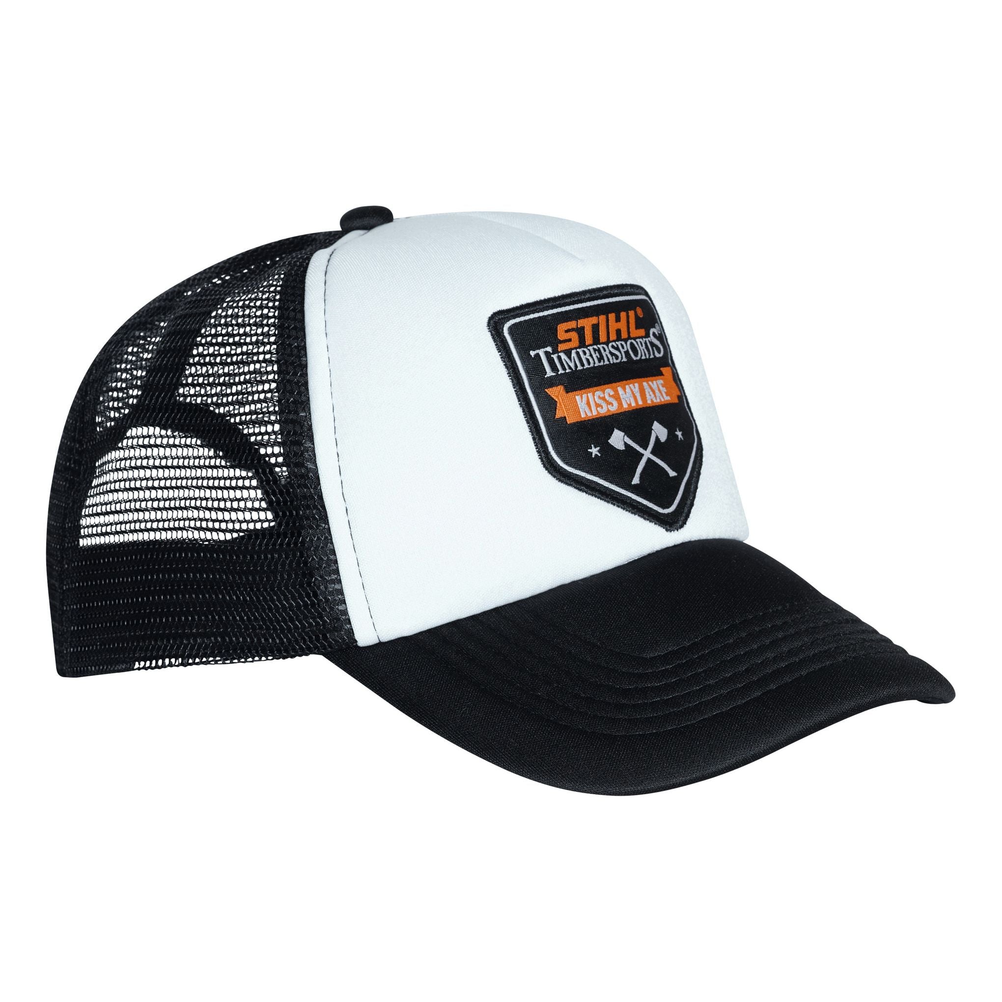 STIHL TIMBERSPORTS® trucker keps „Kiss my Axe“
