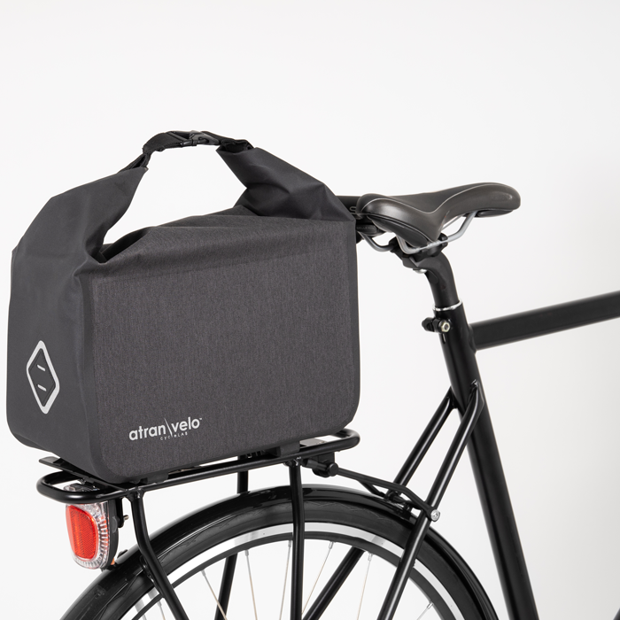 ATRAN VELO TRAVEL TOPPVÄSKA VATTENTÄT AVS SVART