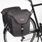 ATRAN VELO ZAP DUBBELVÄSKA VATTENTÅLIG AVS GRÅ/SVART