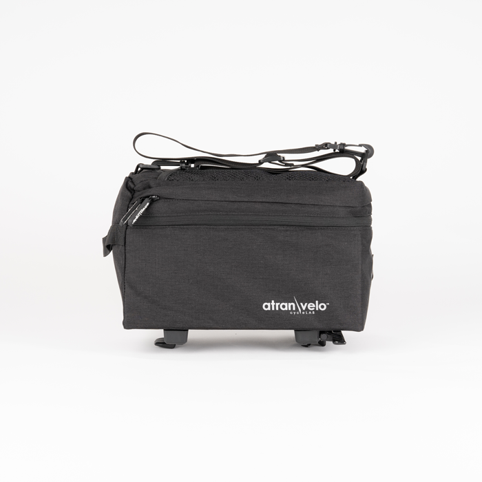 ATRAN VELO ZAP EAZY TOP BAG VATTENTÅLIG AVS GRÅ/SVART