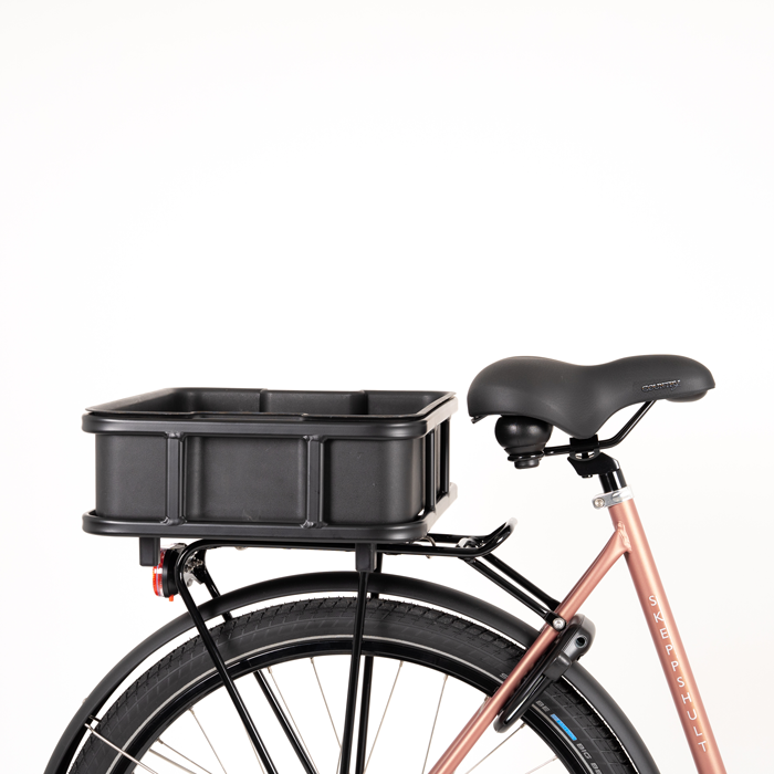 ATRAN VELO CYKELKORG BAKERY CRATE SVART AVS