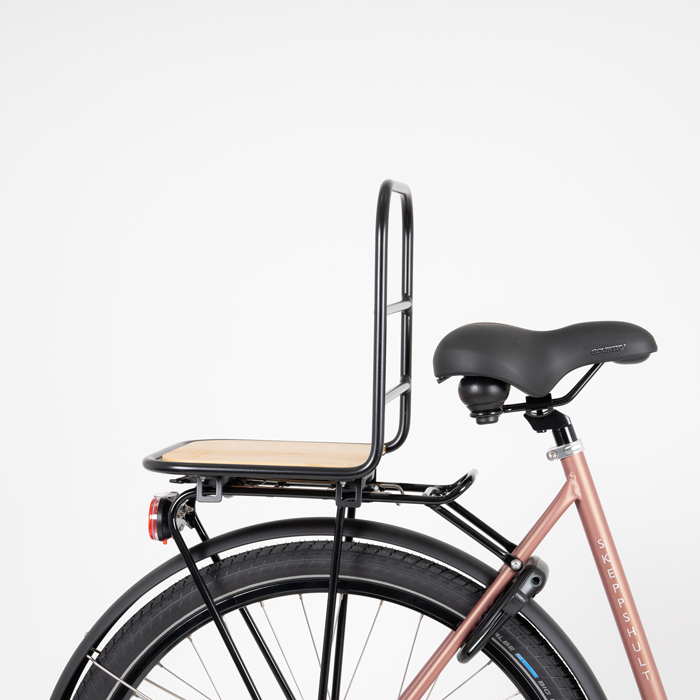 ATRAN VELO VÄSKHÅLLARE JOBAG AVS SVART/TRÄ + REM