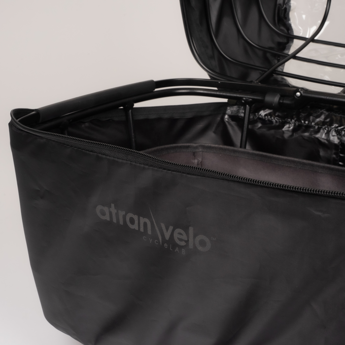 ATRAN VELO REGNSKYDD RAINY DUO SVART MED FÖNSTER M