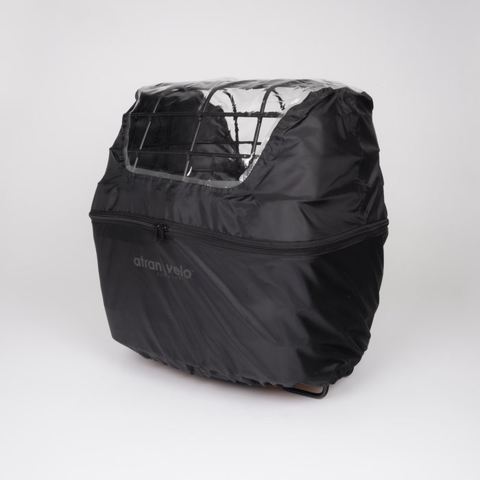 ATRAN VELO REGNSKYDD RAINY DUO SVART MED FÖNSTER M