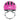 ABUS HJÄLM SMILEY 3.0 PINK BUTTERFLY M GRÖNT SP.