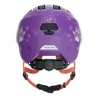 ABUS HJÄLM SMILEY 3.0 PURPLE STAR M GRÖNT SP.