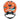 ABUS HJÄLM SMILEY 3.0 ORANGE MONSTER M GRÖNT SP.