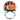 ABUS HJÄLM SMILEY 3.0 ORANGE MONSTER S GRÖNT SP.