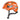 ABUS HJÄLM SMILEY 3.0 ORANGE MONSTER S GRÖNT SP.