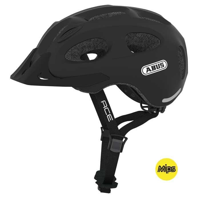ABUS HJÄLM YOUN-I ACE MIPS VELVET BLACK L 56-61