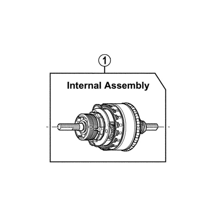 SHIMANO NAVINSATS KPL SG8C31 184 MM