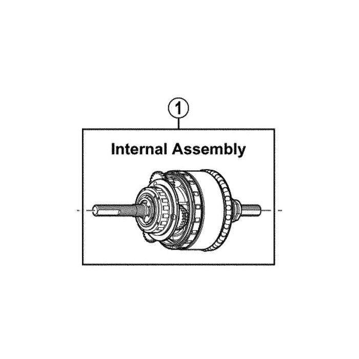 SHIMANO NAVINSATS SG-8R31/30 184 MM AXEL, RULLROMS