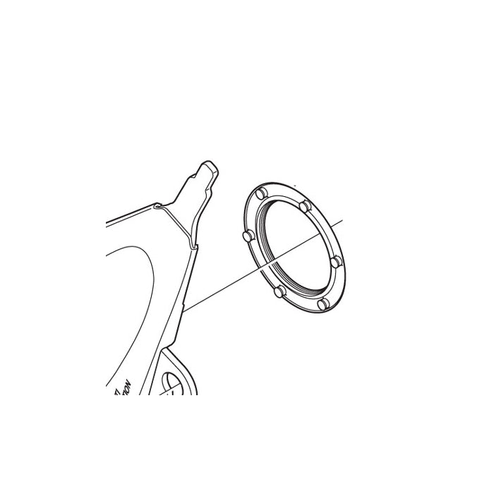 SHIMANO TÄTNINGSRING BR-IM45 F/B & BR-IM80 F/B