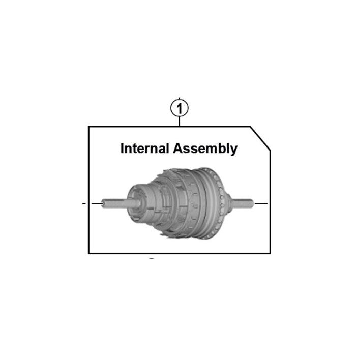 SHIMANO NAVINSATS NEXUS 8Di2 FOTBROMS 187mm SG-C6061-8C