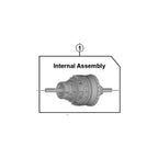 SHIMANO NAVINSATS NEXUS 8Di2 FOTBROMS 187mm SG-C6061-8C