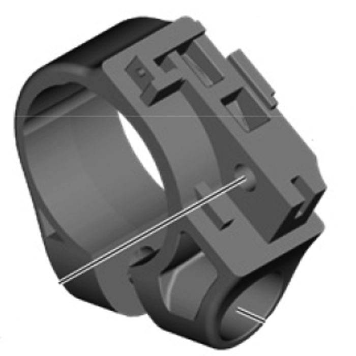 SHIMANO DISPLAYHÅLL SC-E5000 - E-BIKE RESERVDEL