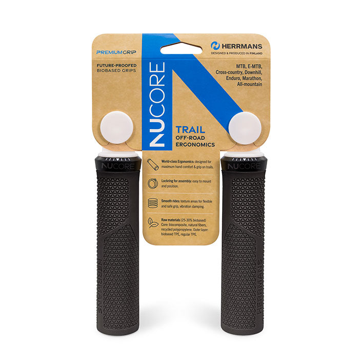 HERRMANS HANDTAG NUCORE TRAIL PEAK 130+130mm SVART