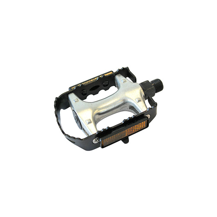 MARWI PEDALER ALUMINIUM  SILVER/SVART 9/16AXEL