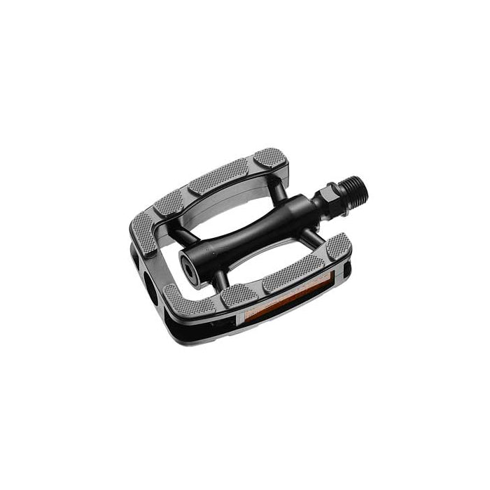 MARWI PEDALER SP-823 SVART MED GRÅ HALKSKYDD ALU 9/16