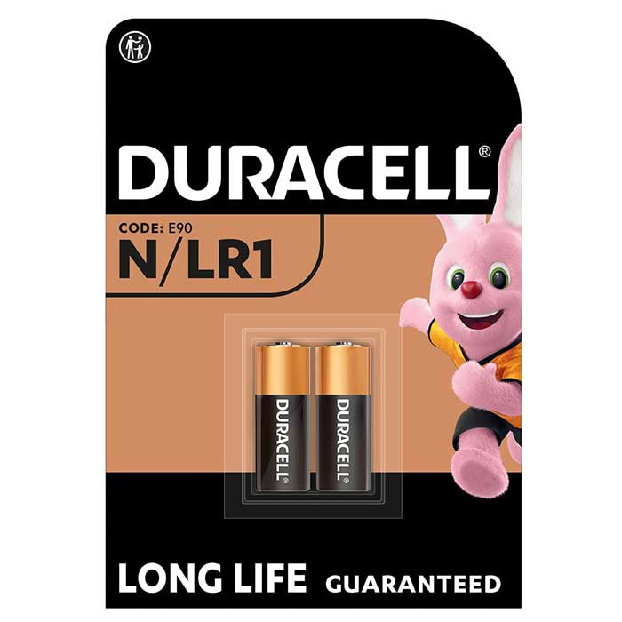DURACELL BATTERI LR1 1,5 V DURACELL PLUS 2-PACK