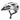 ABUS HJÄLM MACATOR WHITE SILVER M 52-58
