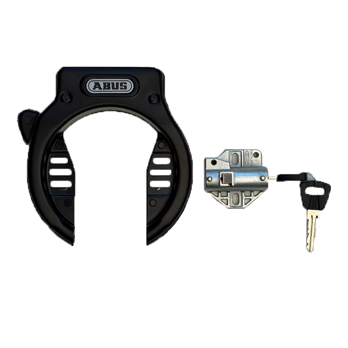 ABUS RAMLÅS SHIELD 4650 + LÅSCYLINDER RAMBATTERI