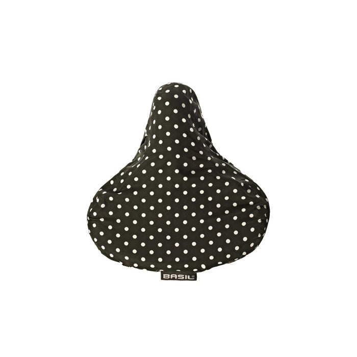 BASIL KATHARINA SADELSKYDD SVART MED PRICKAR