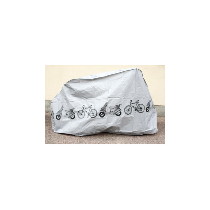 MESSINGSCHLAGER REGNSKYDD GRÅ MED MOTIV