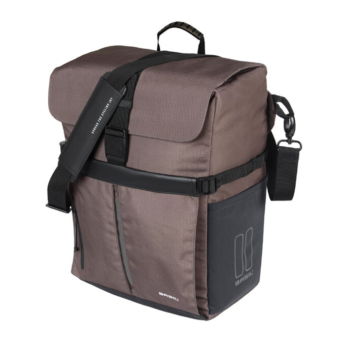 BASIL MOVE SIDOVÄSKA MIK HOOKS BRUN