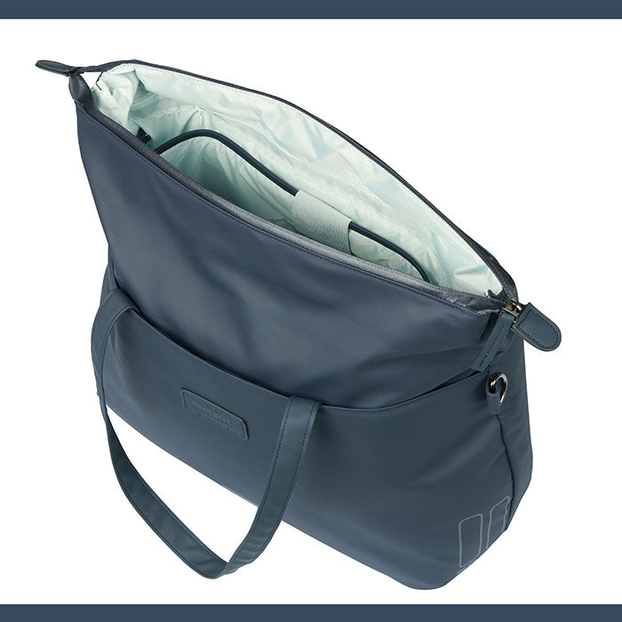 BASIL MANHATTAN DATORVÄSKA HOOK-ON NAVY