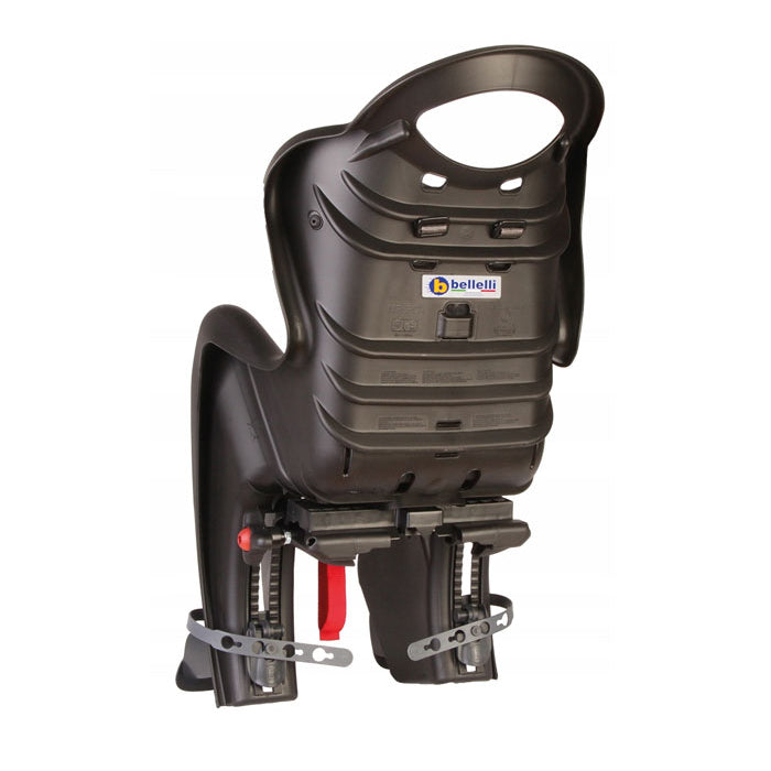 BELLELI CYKELBARNSTOL MR FOX STÄLLBAR SVART PKT-HÅLL.