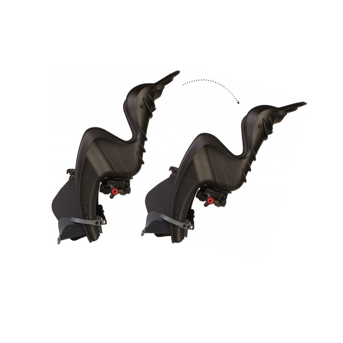 BELLELI CYKELBARNSTOL MR FOX STÄLLBAR SVART PKT-HÅLL.