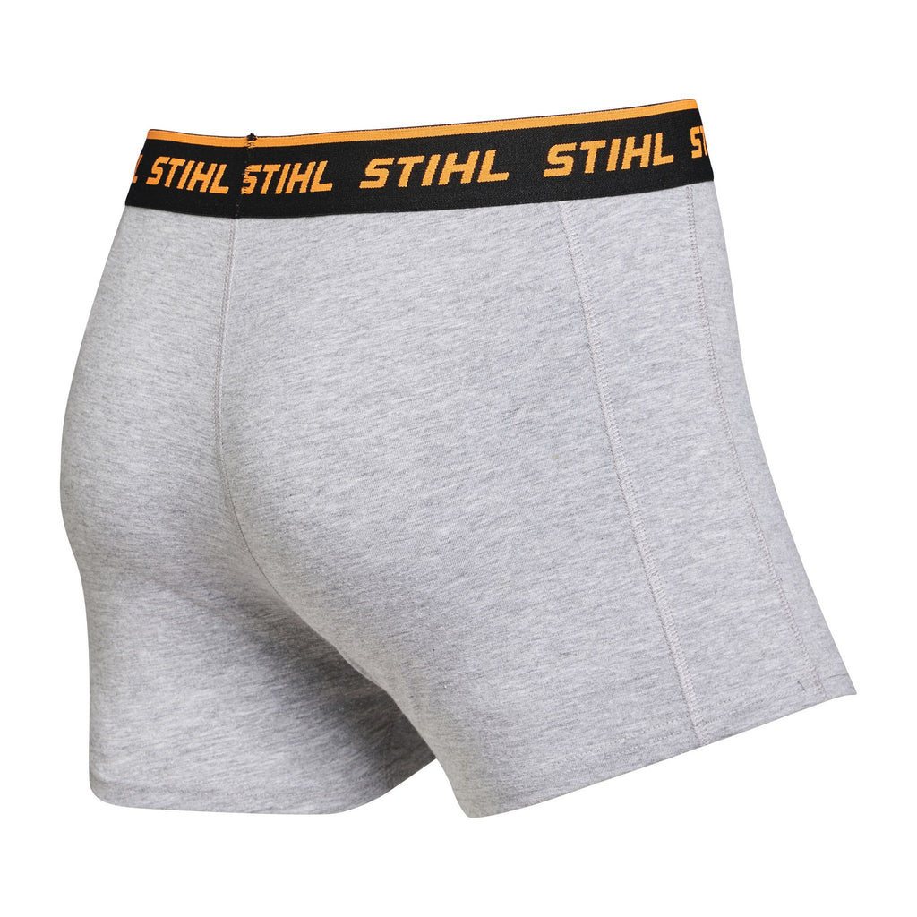 STIHL Boxershorts LOGO 2-pack svart / grå