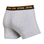 STIHL Boxershorts LOGO 2-pack svart / grå