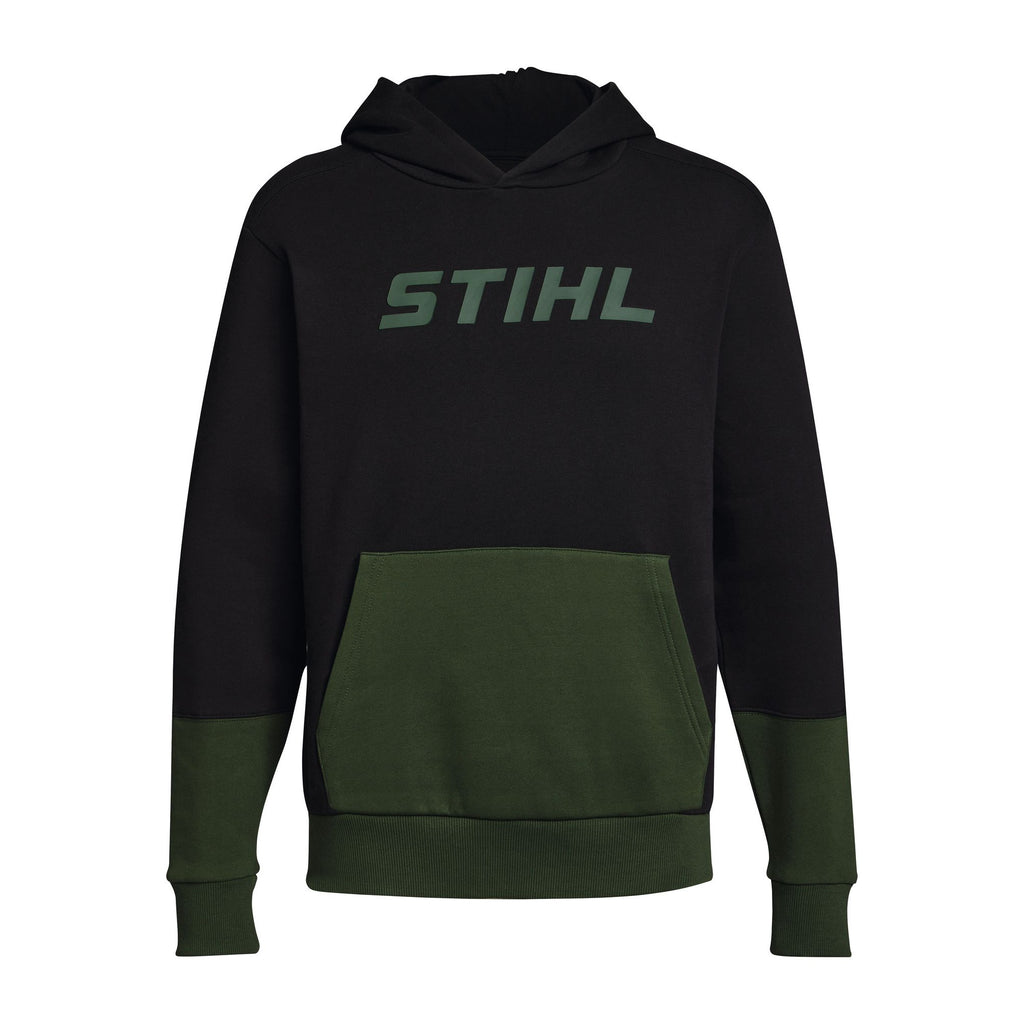 STIHL Hoodie COLORBLOCK POCKET grön
