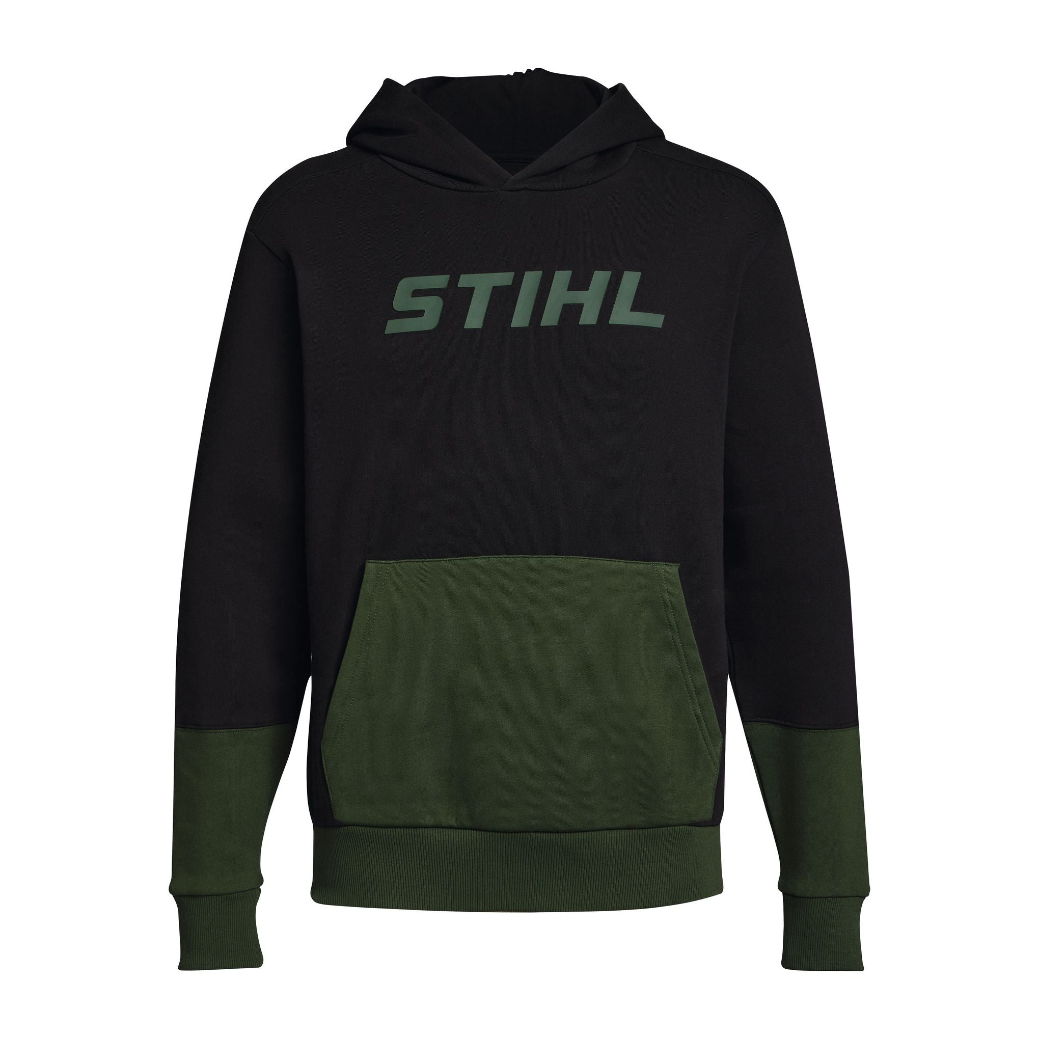 STIHL Hoodie COLORBLOCK POCKET grön