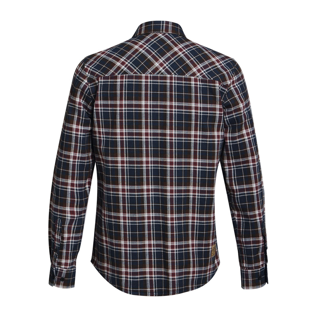STIHL Skjorta PLAID FLANNEL blå / röd