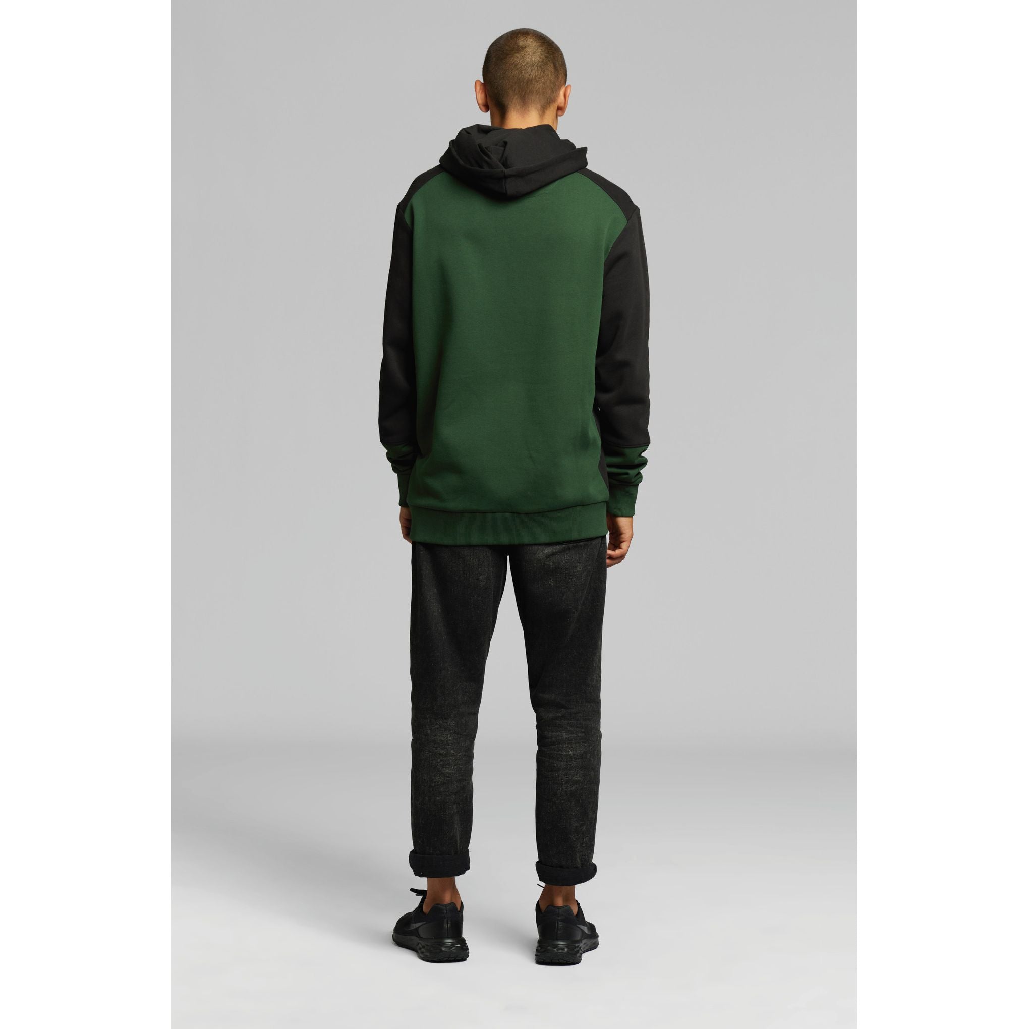 STIHL Hoodie COLORBLOCK POCKET grön