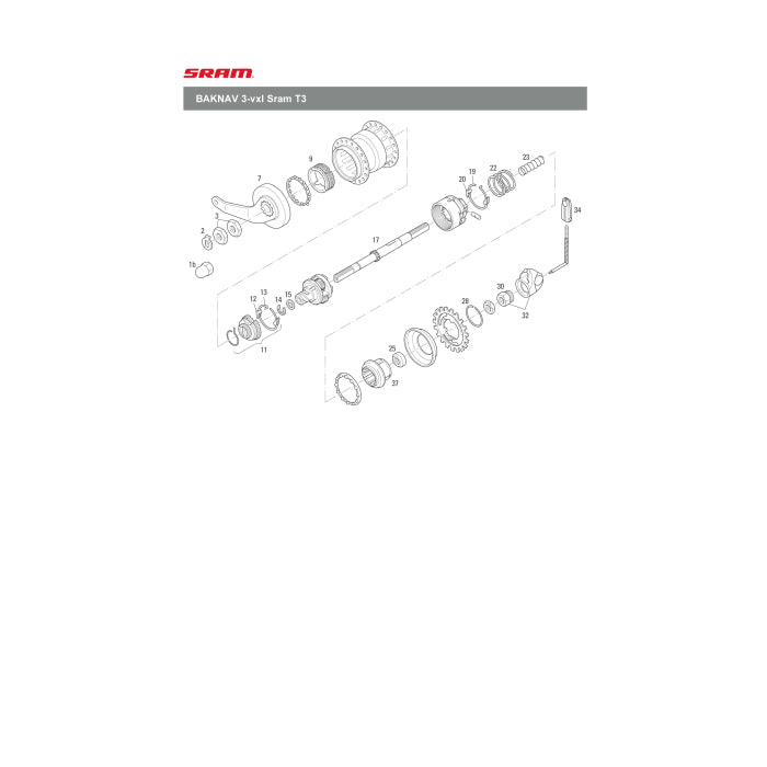 SRAM/SACHS TRYCKFJÄDER