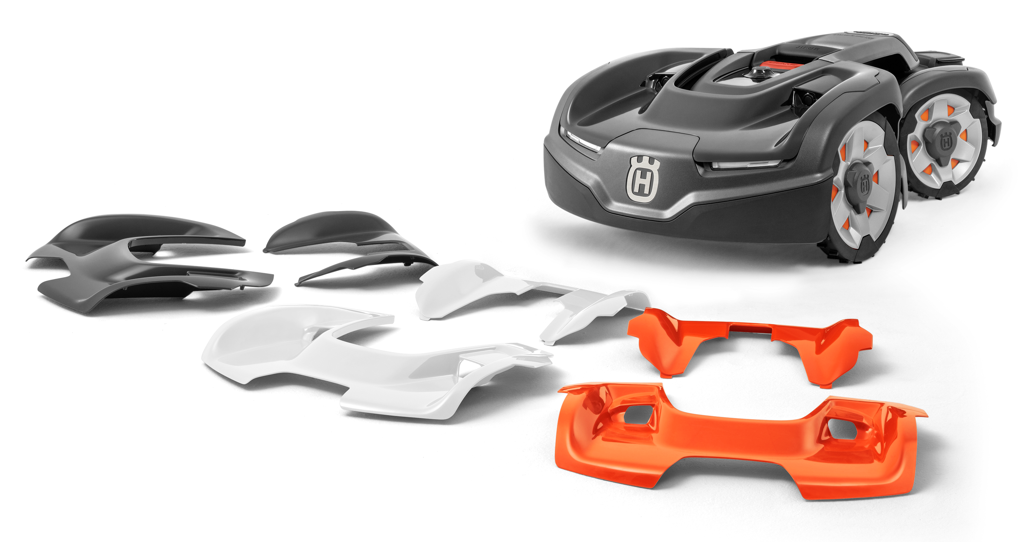 Husqvarna Automower® originalkaross Karosskit, 435X AWD grå