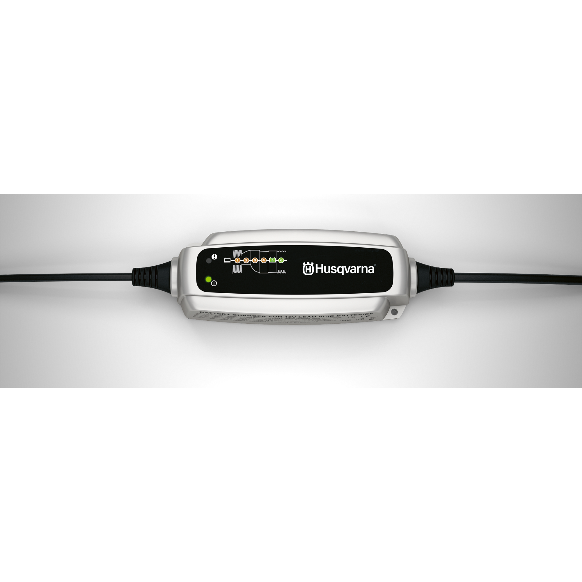 HUSQVARNA Batteriladdare - BC 0.8, 12V/0.8A EU-plugg