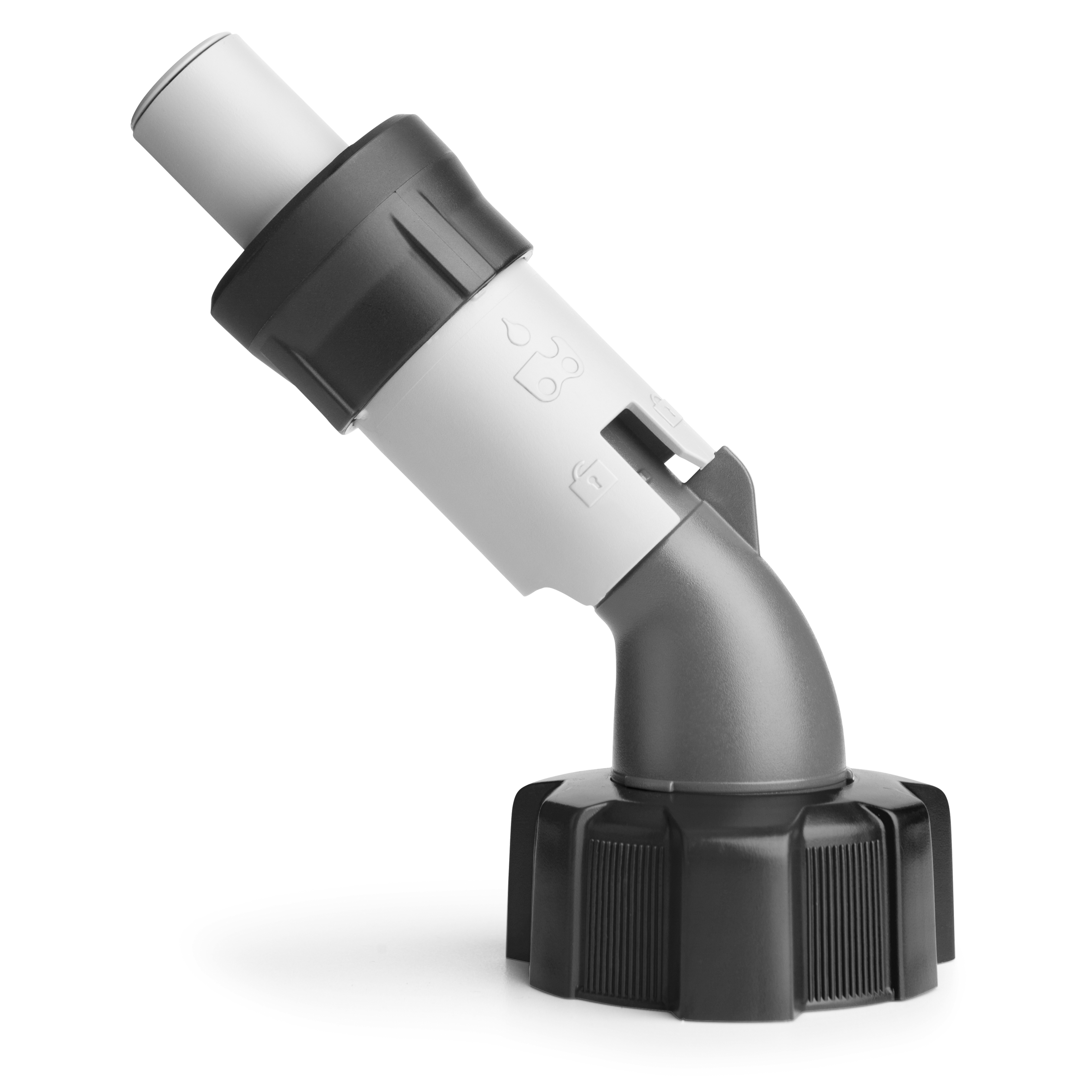 HUSQVARNA Oljepip grå, kombidunk