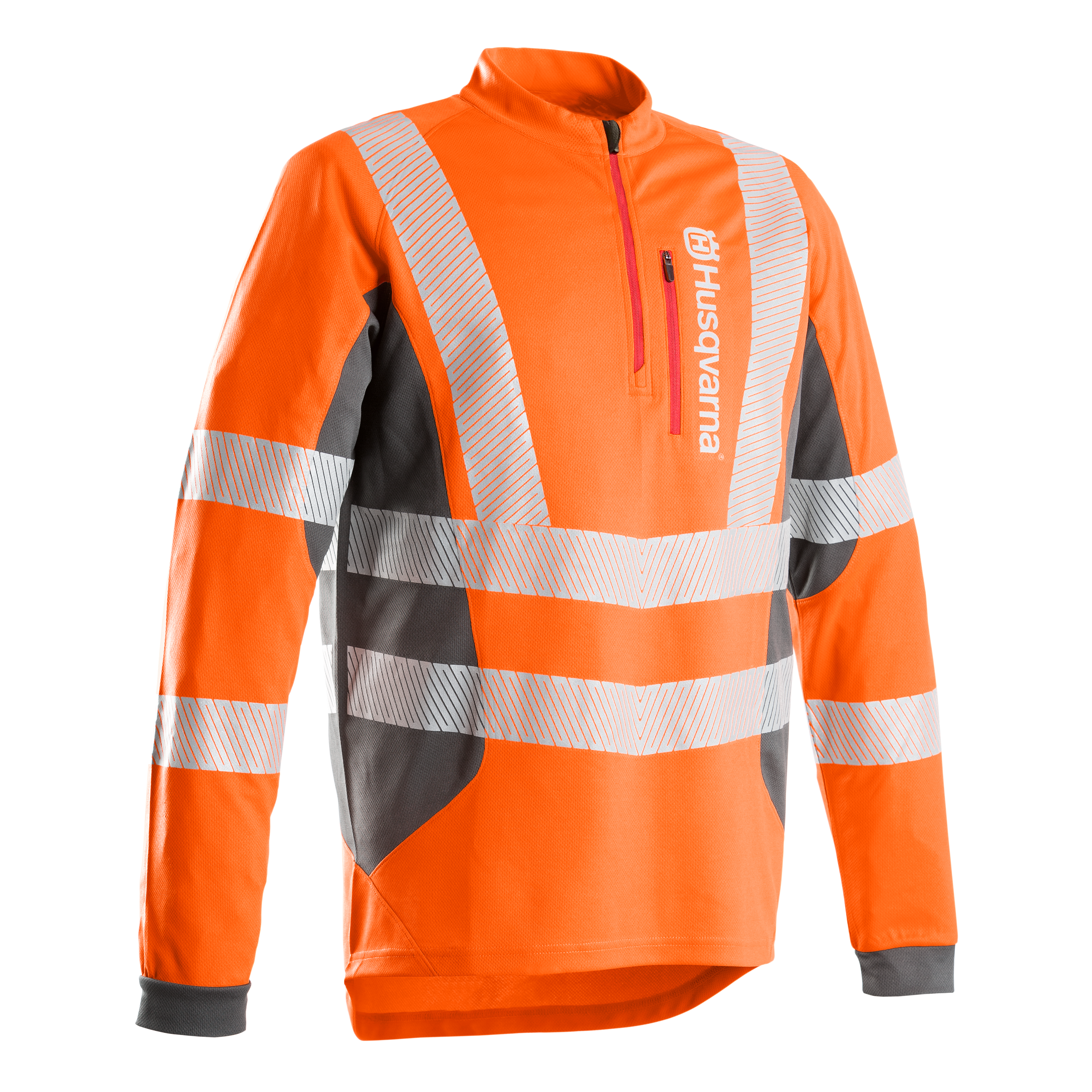 HUSQVARNA T-shirt Technical High Viz, lång ärm EN 20471