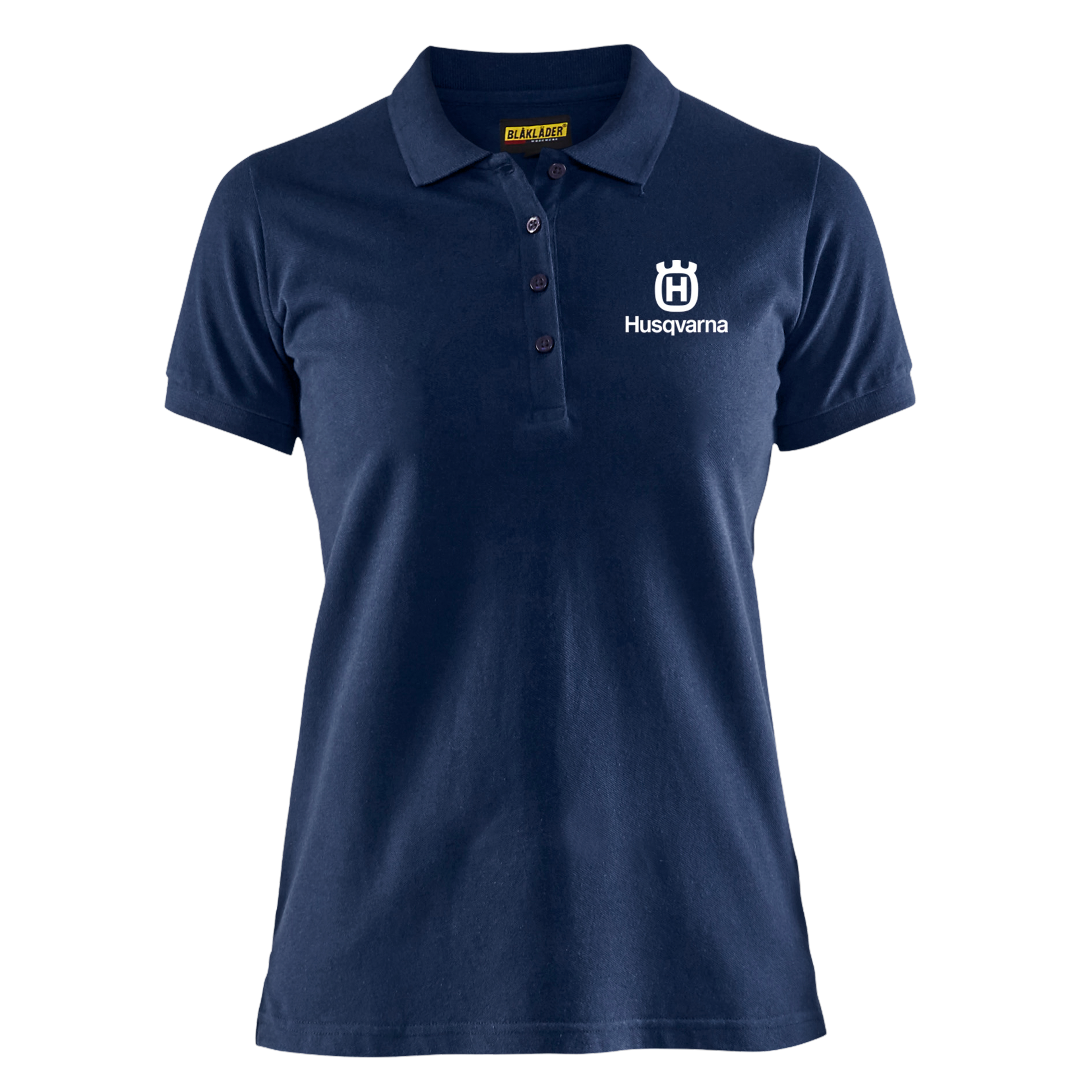 HUSQVARNA Pikétröja DAM, Marinblå