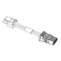 HUSQVARNA Adapterkabel - Molex till MX80 HSB